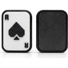 OEM Steradesign Maça Ası Mıknatıslı Fidget Slider Stres Oyuncağı - Odaklanma ve Rahatlama Clicker