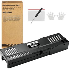 OEM Canon MC-G01 Mc G01 Bakım Kutusu Tankı Için MC-G01 Bakım Kartuşu Değiştirme, Canon Maxıfy GX6010 GX7010 GX6020 GX7020 GX6030 GX7030 GX6040 GX7040 GX6050 GX7050 GX6060 Için Çalışır (1 Paket)