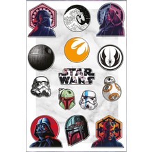 OEM Star Wars Temalı Sticker Set