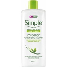 Mey İthalat Simple Kind To Skin Micellar Temizleme Suyu 400 ml