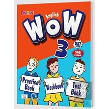 Fenomen Yayıncılık Fenomen Okul 3. Sınıf Wow English Practice Book + Workbook + Test