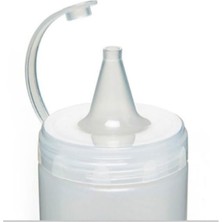 OEM 2 Adet Sos Şişesi 700 ml Plastik Yağlık Sirkelik Ketçap Mayonez Sızdırmaz Sosluk Yağdanlık,bpa Içermez (Şeffaf)