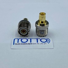 Motto Sma Erkek – Uhf SO239 Dişi Konnektör (Sma Erkekden Uhf Dişi'e)