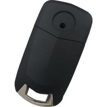 OEM Autohan Keys Opel Astra H Için 2 Butonlu Anahtar Kumanda Kabı, Siyah Plastik