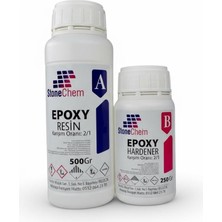 OEM Stonemix Süper Şeffaf Epoksi Reçine 750 gr