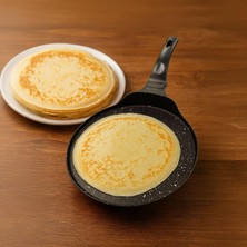 OEM Granit Kaplama Krep Tavası 26 cm | Yapışmaz Yüzeyli Ideal Krep, Pankek ve Omlet Tavası