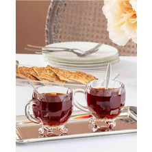 OEM Priour 4'lü Çay Fincanı