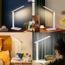 OEM Çalışma Masası Lambası, LED Masa Lambası, Kısılabilir Masa Lambası, Dokunmatik Şalter, 3 Renk ve 10 Parlaklık Seviyesi, Göz Dostu Masa Lambası, Gece Lambası, Ofis, Okuma, Ders Çalışma Için