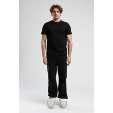 ECKO UNLTD Empıre Siyah Bisiklet Yaka Nakışlı Standard Fit Erkek Tshirt