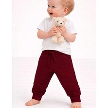 Organickid Cranberry Bebek Bordo Eşofman Altı