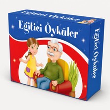 Bizim Kupa Yayınları Eğitici Öyküler Çocuk Hikâye Seti 8 Kitap Kutulu Değerlendirme Sorulu