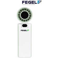 Fegel FG-52 Bluetooth Hoparlörlü Işıklı 199 Kademeli 6000 mAh Taşınabilir El Fanı