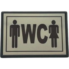 Cemax Yönlendirme Büyük Wc Bay Bayan 13X8,5 cm