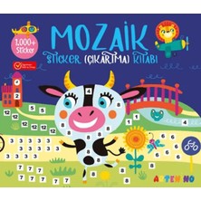 Mozaik Çıkartma Kitabı - Lacivert