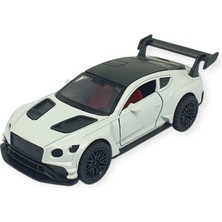 Çek Bırak Metal Arabalar cm - 3671C - Beyaz - 1 Adet