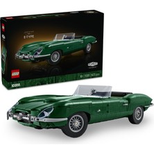 LEGO City LEGO® Icons Jaguar E-Type 11381 - Yetişkinler Için Gerçekçi Detaylar Içeren Yaratıcı Spor Araba Modeli Yapım Seti (1673 Parça)