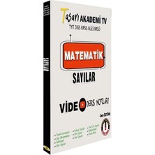 Tasarı Dgs-Ales Tyt Matematik Sayılar Video Ders Notları
