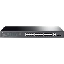 Hsc Bilişim Tp-Link TL-SG1428PE 24 Port Gigabit + 2xgigabit RJ45/SFP Uplink Yöneti̇lebi̇li̇r 250W Poe Rackmount Sw