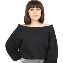 Kısa Küt Perçemli Fiber Sentetik Peruk / Açık Kahve