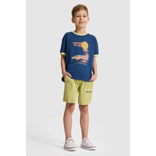 U.s. Polo Assn. Erkek Çocuk Çağla Şort (Örme) 50327054-VR016