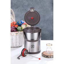 Elista CKR2007 2.5 Lt Çift Katlı Paslanmaz Çelik Pompalı Termos - 2.5 Lt