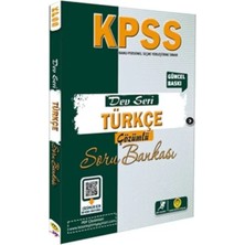 Tasarı Yayınları Kpss Türkçe Dev Seri Soru Bankası