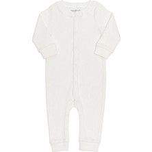 Organickid Cosy Bebek Beyaz Tulum