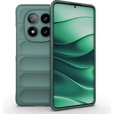 Goocamp Xiaomi Redmi Note 14 Pro 4g Kılıf Kamera Korumalı Esnek Silikon Parmak Şeritli Gcmp