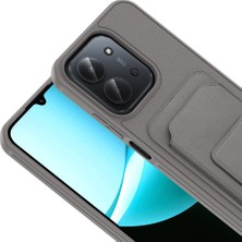 Goocamp Xiaomi Redmi 15C Kılıf Kartlıklı Standlı Kamera Yükseltili Silikon Gcmp