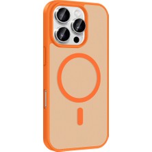 Goocamp iPhone 16 Pro Kılıf Magsafe Kamera Korumalı Mat Parmak Izi Tutmayan Gcmp