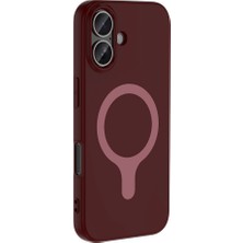 Goocamp iPhone 17 Kılıf Pastel Renkli Magsafe Kamera Yükseltili Silikon Gcmp