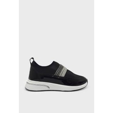 Beety Kadın Yazlık Streç Sneakers Siyah Beyaz AKYN181.P43
