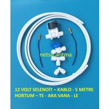 netsu arıtma Gizli Damacanalı Su Sebili'ne Su Arıtma Filtre'den Hat bağlama Kiti, Selenoit Vana/Valf