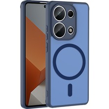 Goocamp Xiaomi Redmi Note 13 Pro 4g Kılıf Magsafe Kamera Korumalı Mat Parmak Izi Tutmayan Gcmp