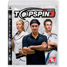 EA Ps3 Top Spin 3 Tennis Oyunu Topspin Orjinal Kutulu Oyun