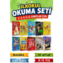 Harika Kitap Yayınları Ilkokul Okuma Kitap Seti 10 Kitap 2. 3. 4. 5. ve 6. Sınıf Macera Roman Seti 8 - 12 Yaş - 1232 Sayfa