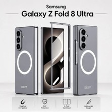 Monsgeek Samsung Galaxy Z Fold 8 Ultra Uyumlu Magsafe Manyetik Kamera Korumalı Mat Yüzey Ince Tasarım Tam Koruma Kılıf