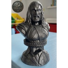 Süper Kahraman %100 Beton Büst/ Figür 10 cm Boyunda(Hediye Paketi ile Beraber)