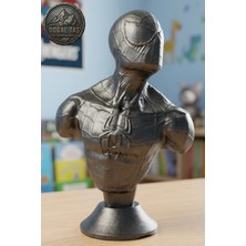 Spiderman %100 Beton Büst/ Figür 10 cm Boyunda(Hediye Paketi ile Beraber)