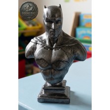 Batman %100 Beton Büst/ Figür 10 cm Boyunda(Hediye Paketi ile Beraber)