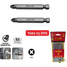 Tomax Ph2 x 100 mm Bits Uç 10 Adet