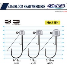 Owner 4154 Block Head Weedless