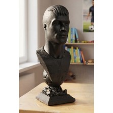 Craft 3d Atölye Neymar(13 Cm Boyunda)  Beton Biblo Figür- Paketi İle Beraber