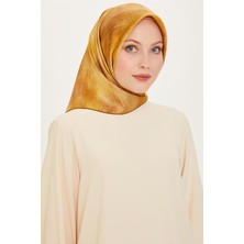 Armine Soyut Desenli Twill Saf İpek Eşarp 9221D 33