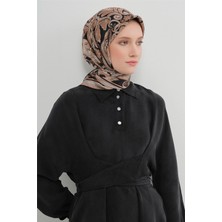 Armine Saf Ipek Sura Eşarp 9421D 02