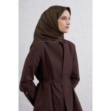 Armine Soyut Desenli Saf Ipek Twill Eşarp 9415D 32