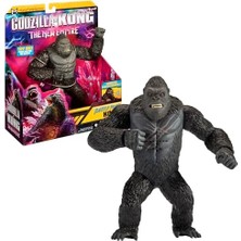 Teknocan Marketing Giochi Preziosi Godzilla Kong Yeni Imparatorluk Için - 18 cm Eklemli Kong Deluxe, Son Derece Detaylı, Yüz Ifadeleri ve Ses Işlevleri Ile, 4 Yaş ve Üstü Çocuklar Için