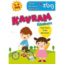 Zbg 3-4 Yaş Kavram Kitabım