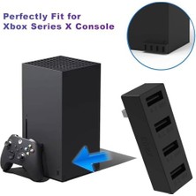 Teknocan Marketing Xbox Serisi X/s Için 4 Bağlantı Noktalı USB Hub 2.0, Xbox Serisi X/s Konsolu ile Uyumlu Yüksek Hızlı USB Hub Splitter Genişletme Adaptörü