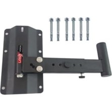 Teknocan Marketing DVR-02X Hoparlör Duvar Askı Aparatı, 40 Kilogram Taşıma Kapasiteli, 6 Vidalı